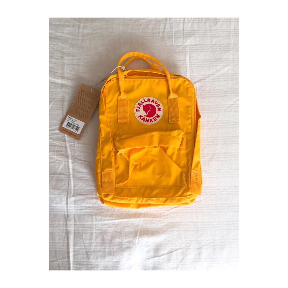 WARM YELLOW KÅNKEN MINI BACKPACK